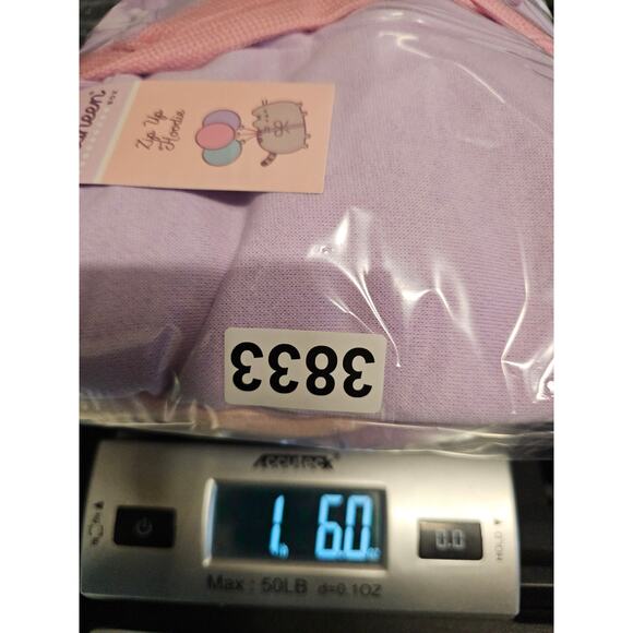 Pusheen Box Exclusive Zip Kawaii Hoodie Spring 2025 Carnival Pink Purple 3XL - Picture 11 of 11